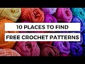 CROCHET 101: Where to Find FREE Crochet Patterns [Best Websites for Beginner Crochet Patterns]