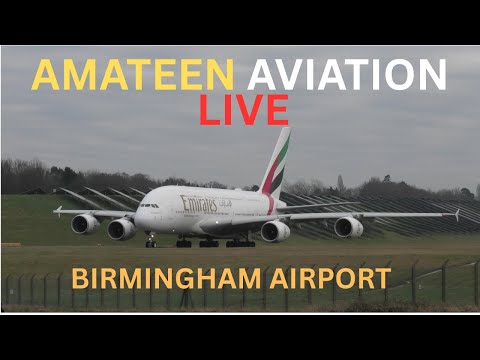 Sunday Live Action : Birmingham Airport #b787 #a380f #aviation #planespotting #airportmoments