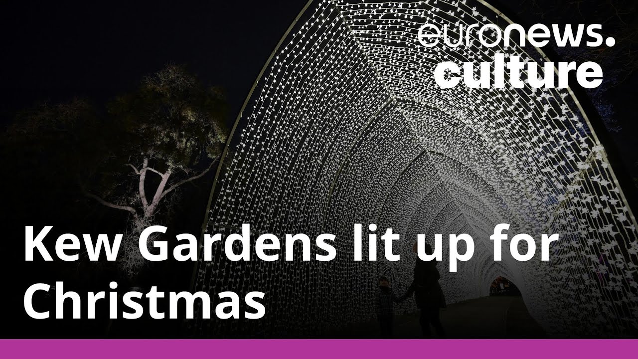 Why Kew Gardens' Christmas illuminations trail is sold out until January YouTube
