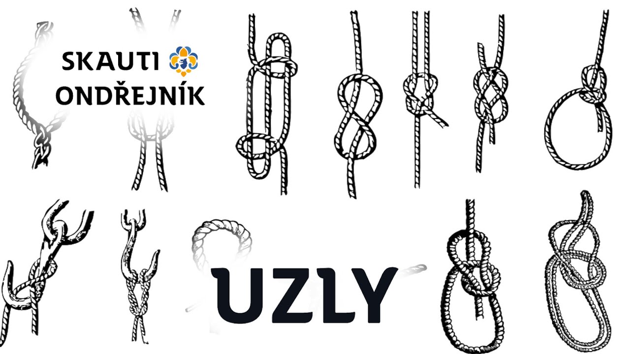 прямой узел. узлы для скалолазания. серьги морской узел. узел хантера. симметричный схватывающий прусик узел.