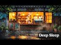 Rainy Afternoon Inside a Warm Café ☕ Stress Relief Rain Noise