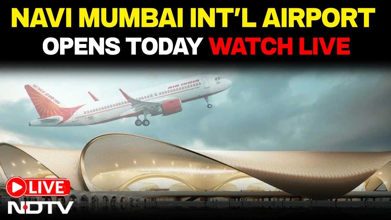 Navi Mumbai International Airport LIVE | Navi Mumbai Airport Latest Update | Navi Mumbai Airport