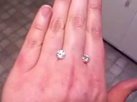 Asha engagement rings vs moissanite