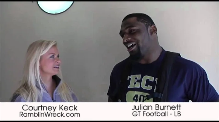 Georgia Tech LB Julian Burnett Interview - 12/27/11
