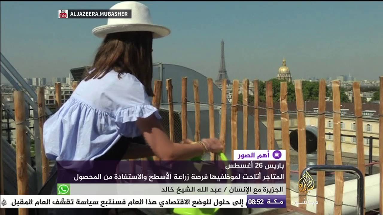 باريس تستهدف الوصول إلى  100  هكتار من الأسطح الخضراء بحلول 2020