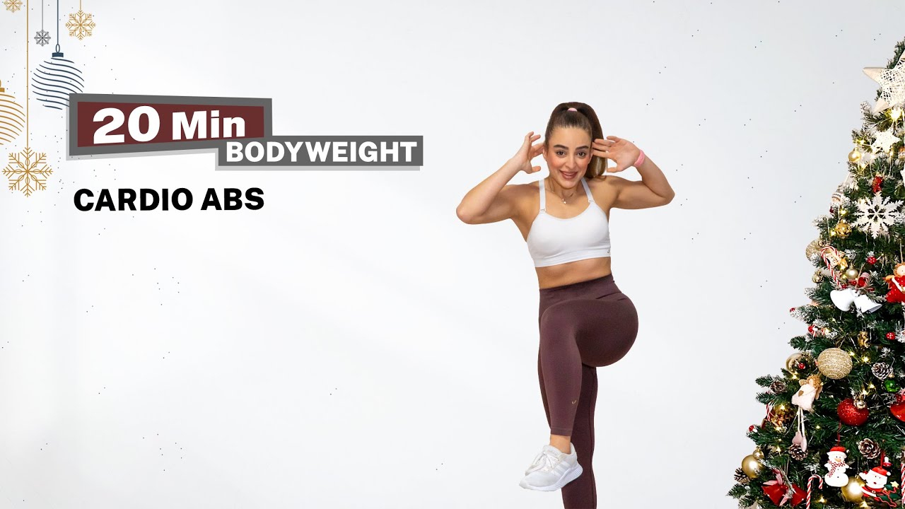 20 MINUTE CARDIO ABS - BODY WEIGHT WORKOUT AT HOME - NO EQUIPMENT - NO ...