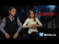 INCEPTION - Set Interview with Ellen Page & Joseph Gordon Levitt (from The Dark Knight Rises)