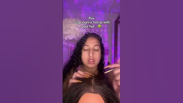 Thumbnail of 💤she’s so frustrating #asmr #tingles #asmrsatisfyingsounds #asmrsatisfying #fyp #relax #hairplay