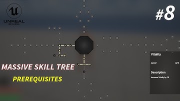 Unreal Engine 5 Tutorial - How to Build Expandable Skill Tree Part 8 : Prerequisites