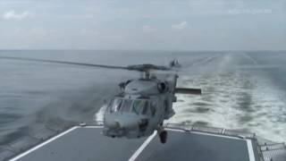 MH-60R Seahawk in action