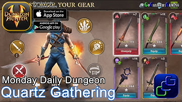 Dungeon Hunter 5 Android iOS Walkthrough - Monday Daily Dungeon - Quartz Gathering (NORMAL)