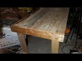 Making a workbench from recycled pallet and 2×4's-- O.D.B Making a workbench from recycled pallet and 2×4's-- O.D.B