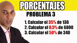 porcentajes - como sacar porcentajes - problema 3