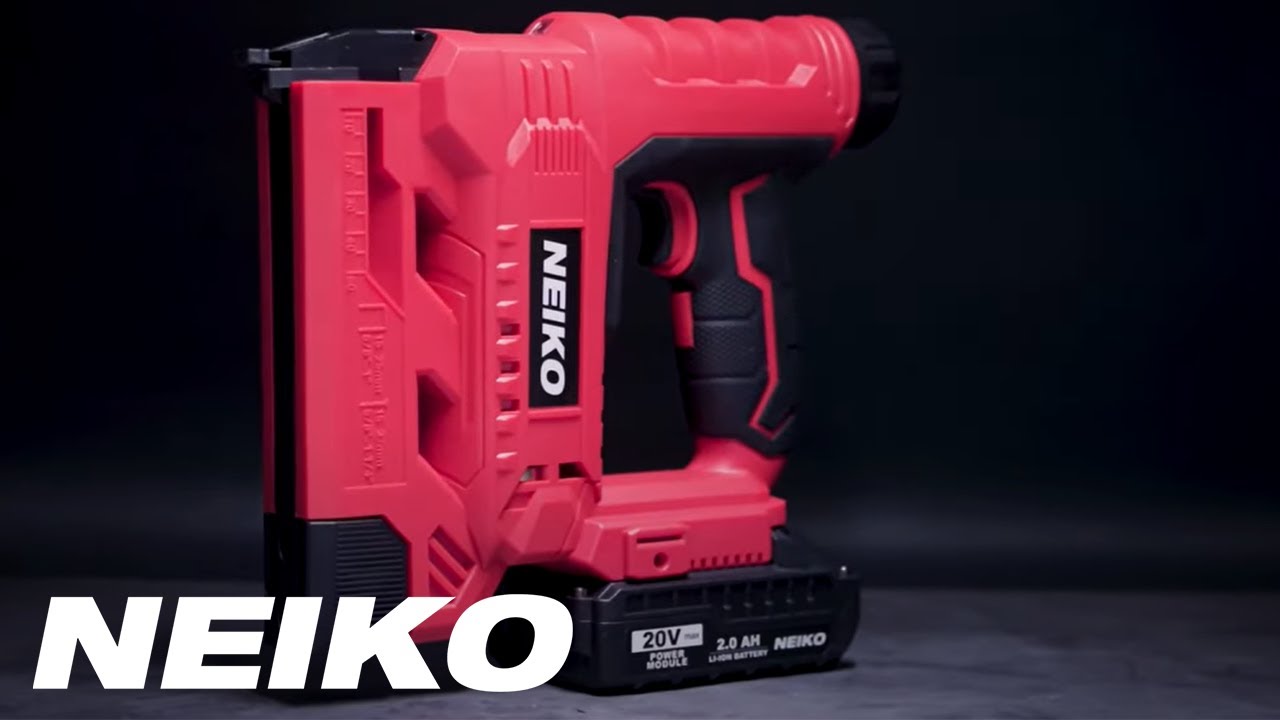 NEIKO 02651A Cordless Brad Nailer and Stapler