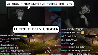 xQc Dies Laughing after Inventing a New Slur for People Who are "Lagging"
