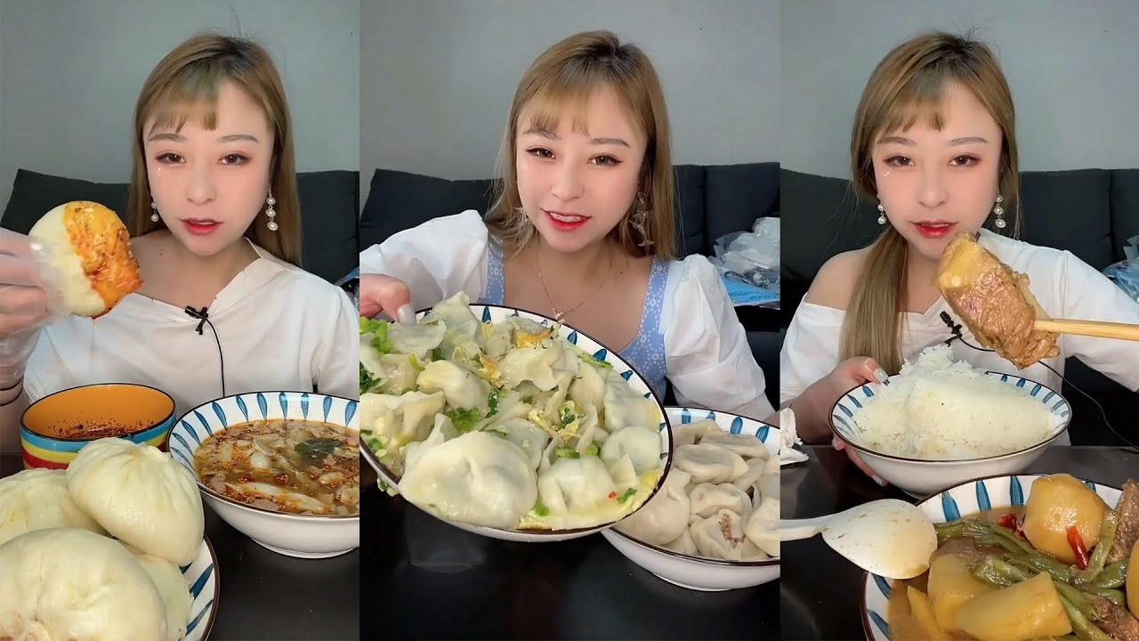 MUKBANG ASMR :Chinese specialties: baozi