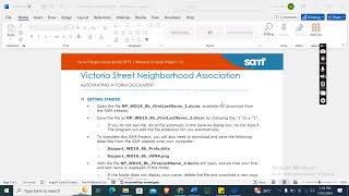 Word Module 8 SAM Project 1b | Victoria Street Neighborhood Association #newperspectives