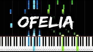 Juan Arenosa - Ofelia - Piano Tutorials
