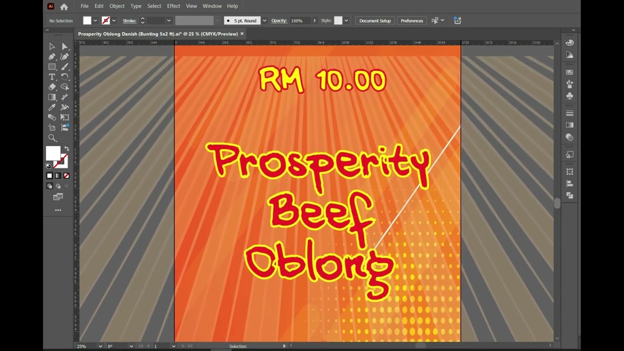 Creative Bunting Design Process with Adobe Illustrator