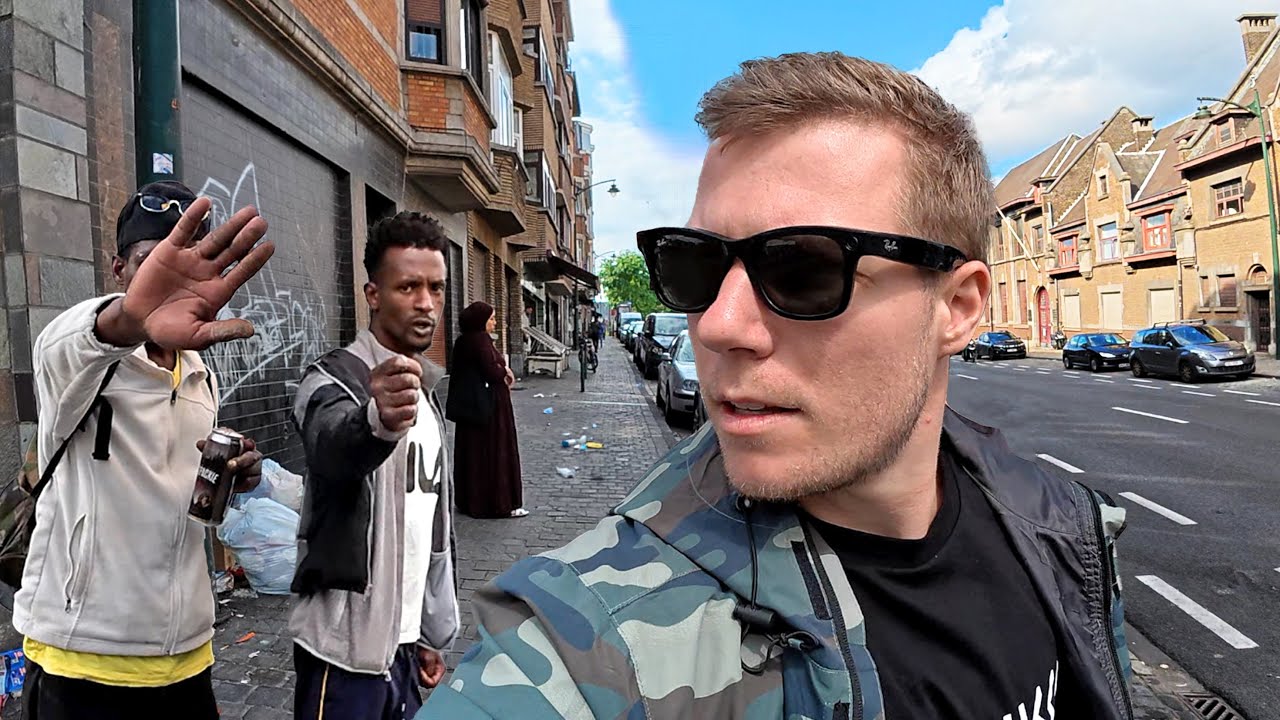 Преследования в худшем городе Европы! Брюссель 🇧🇪