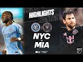 NYCFC vs Inter Miami MLS Playoffs Highlights