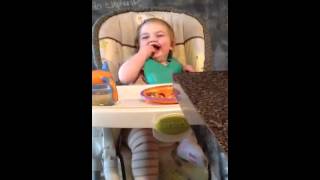 Avery giggles