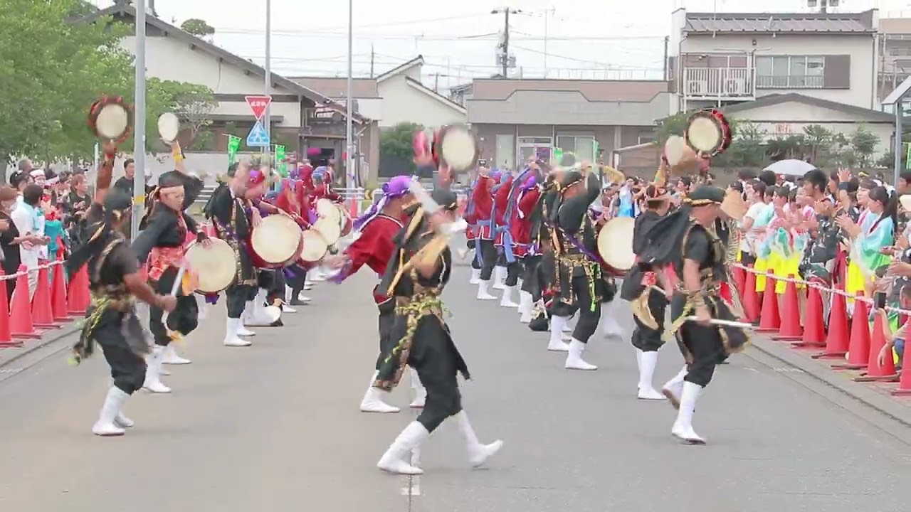 鹿嶋琉球太鼓 』 2025年9月14日 第16回 かみす舞っちゃげ祭り 2025