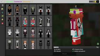 𝙼𝚒𝚗𝚎𝚌𝚛𝚊𝚏𝚝 𝙷𝙰𝙻𝙻𝙾𝚆𝙴𝙴𝙽 𝙲𝚘𝚜𝚖𝚎𝚝𝚒𝚌𝚜 𝙿𝚊𝚌𝚔 || 24 Skins, Cosmetics and Capes screenshot 4