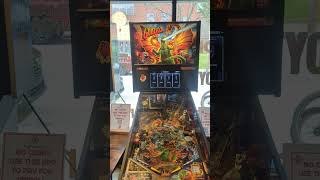Godzilla pinball machine spotted in Pittsburgh at Lawrence Hall! Bring a lot of quarters