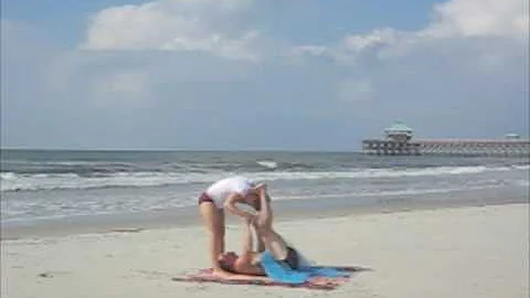 Acro Yoga- Blythe and Gregory