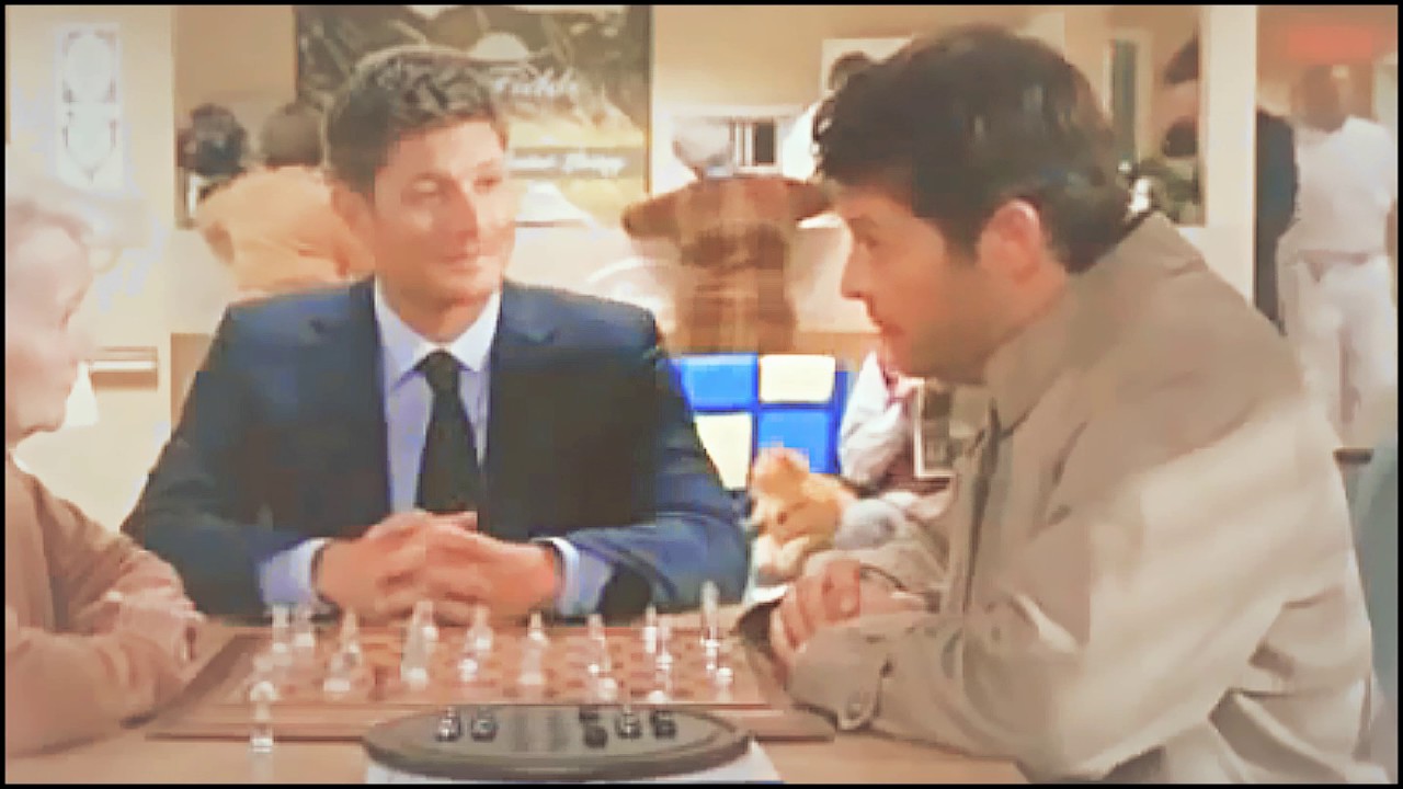 stuck like glue | dean + castiel