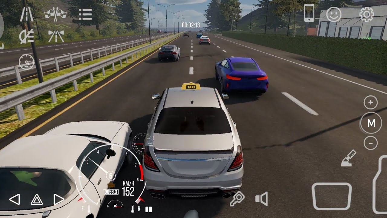 The Most crazy Taxi Driver in CPM2* Insane Cuts in Maybach S-Class *M157 Crazy Pops*