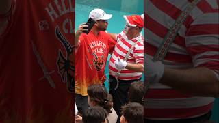 Tom o mímico ficou sem entender o que queria este homem 🤔😲😂🤣 #tomthemime #seaworldmime