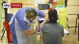 Twenty million people receive coronavirus jab in UK