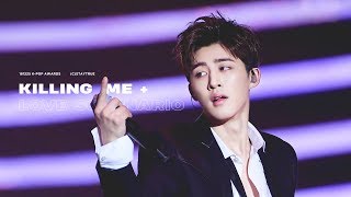 181225 가요대전 | 죽겠다   사랑을했다 (KILLING ME   LOVE SCENARIO) / 아이콘 비아이 한빈 직캠 iKON B.I FOCUS (4k)