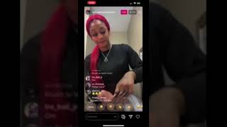 MIZZ TWERKSUM INSTAGRAM LIVE