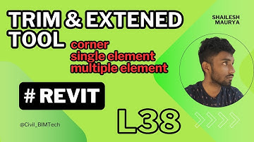 Revit Tutorial Lecture 38 | Trim & Extend Commands Explained | Revit 2022