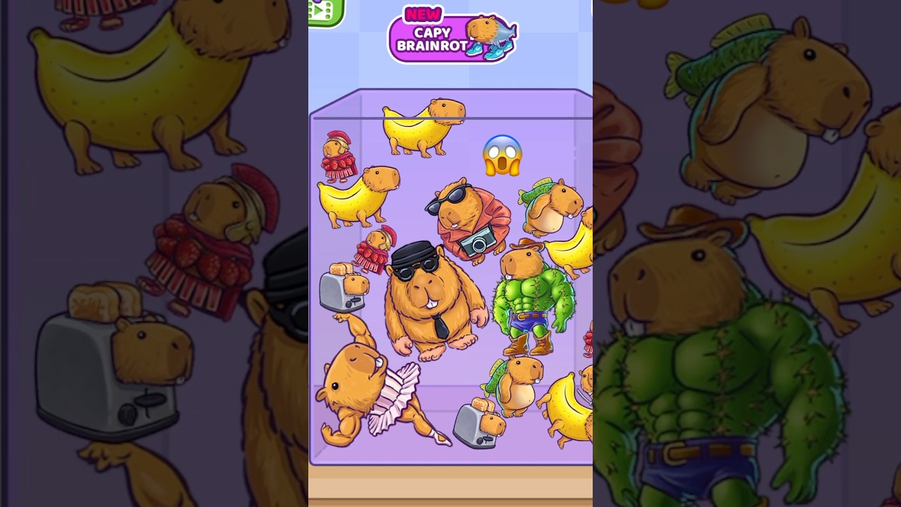 MERGE FELLAS ANOMALI TERBARU CAPYBARA BRAINROT UPDATE TERBARU 😱 