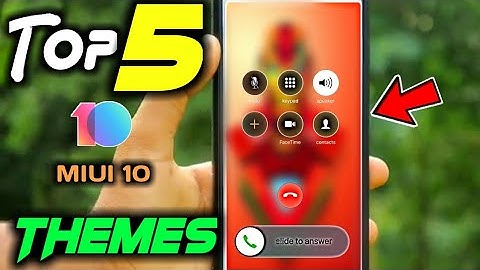 Top 5 New MIUI 10 Themes in 2018 || Perfect Theme In MIUI 10