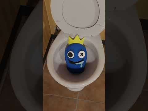 Skibidi Toilet Blue - Rainbow Friends Animation