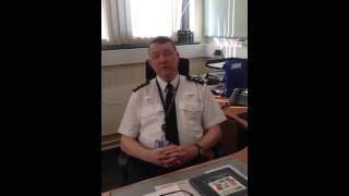 Chief Inspector Steve Maskrey speaks to the Burton Mail Chief Inspector Steve Maskrey speaks to the Burton Mail