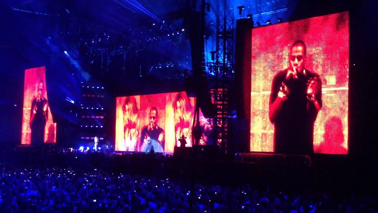 HOLY GRAIL LIVE JAY Z BEYONCE 13-09-14 ON THE RUN TOUR PARIS FRONT ROW