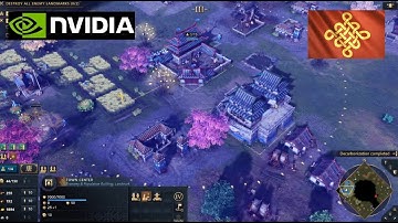 Age of Empires 4 - 1v1 Chinese vs Mongols Fast Win | Multiplayer Gameplay