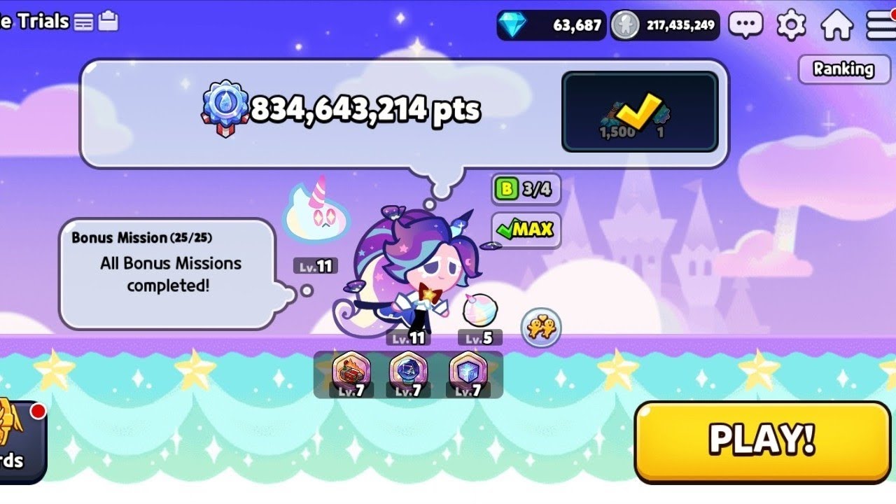Cream Unicorn Cookie's Trial (Cookie Run: OvenBreak)