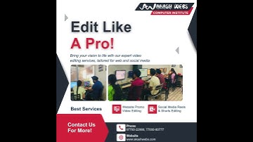 🎬 Learn Video Editing at Akashwebs#Akashwebs #VideoEditing #LearnWithAkashwebs #ContentCreation #job
