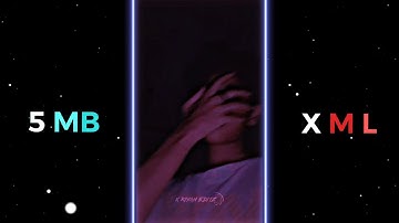 NEW HINDI SAD SONG XML 😚💔 ALIGHT MOTION NEW TREND XML BY @XRIYANEDITZ #crazy_editor_bd