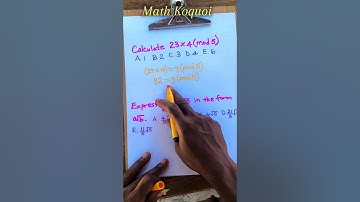 Multiplying Modular Arithmetic