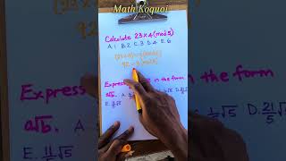 Multiplying Modular Arithmetic