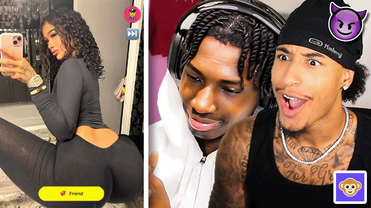 Helping My Viewer RIZZ On The MONKEY APP! 😈