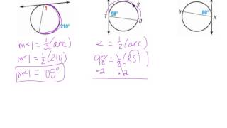 Geometry 10.5 notes - Mrs. Douglas